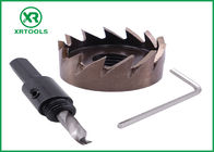High Hardness HSS Hole Saw , Sharper Blade Universal Hole Saw For Stainless Steel