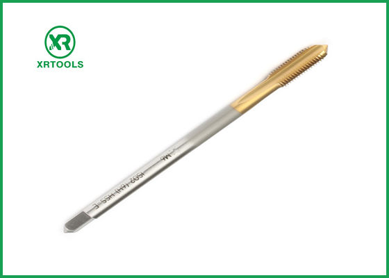 Buy Tin Coated HSS Machine Taps Bright Surface Finish Versatile Threading Tools Ideal for Various Industrial Applications online manufacture