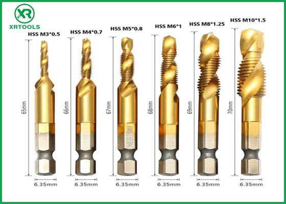 Buy Tin Thread Cutting Taps Offering Tolerance 6H Suitable for Professional Thread Cutting in Metal Fabrication Processes online manufacture