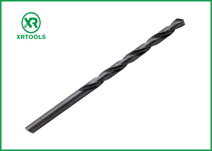 Black Finished Hole Drill Bit , DIN 340 Parallel Shank Countersink Drill Bit